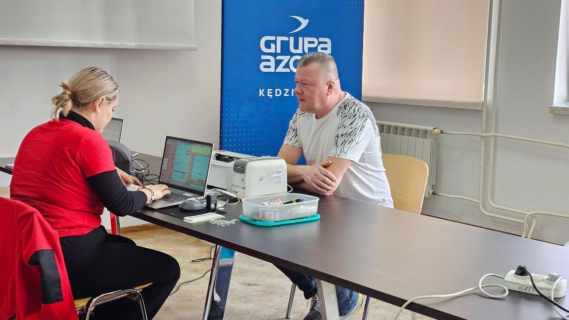 Akcja zbiórki krwi w Grupie Azoty Kędzierzyn Akcja zbiórki krwi w Grupie Azoty Kędzierzyn
