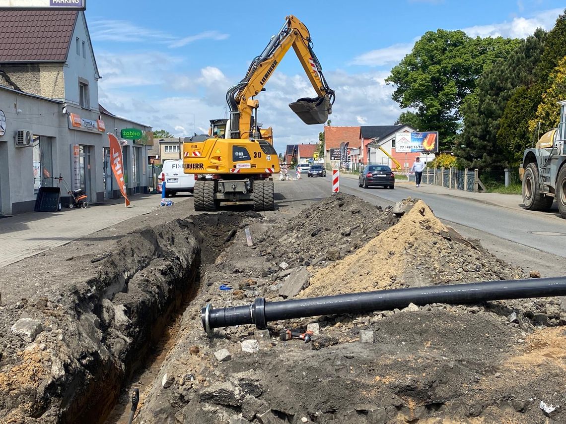 Aktualny raport z przebudowy ulicy Wyspiańskiego w Kędzierzynie-Koźlu