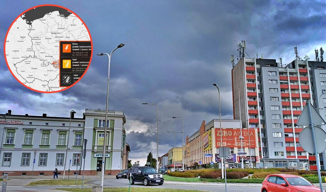 Alert pogodowy dla powiatu kędzierzyńsko-kozielskiego. Możliwe burze, silne opady deszczu i wiatr Alert pogodowy dla powiatu kędzierzyńsko-kozielskiego. Możliwe burze, silne opady deszczu i wiatr