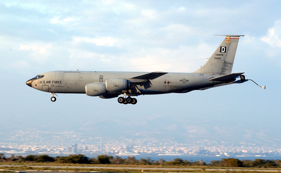 Amerykański KC-135 Stratotanker przeleciał nad Kędzierzynem-Koźlem!