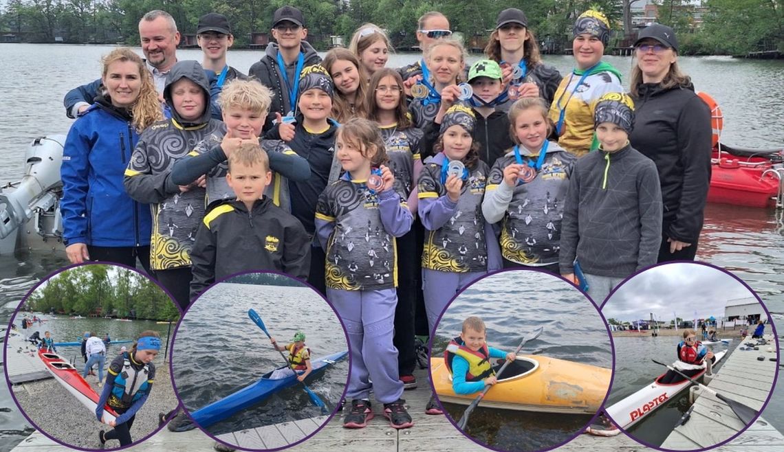 AQUA Active Kędzierzyn-Koźle z workiem medali na Mistrzostwach Śląska w Kajakarstwie. ZDJĘCIA