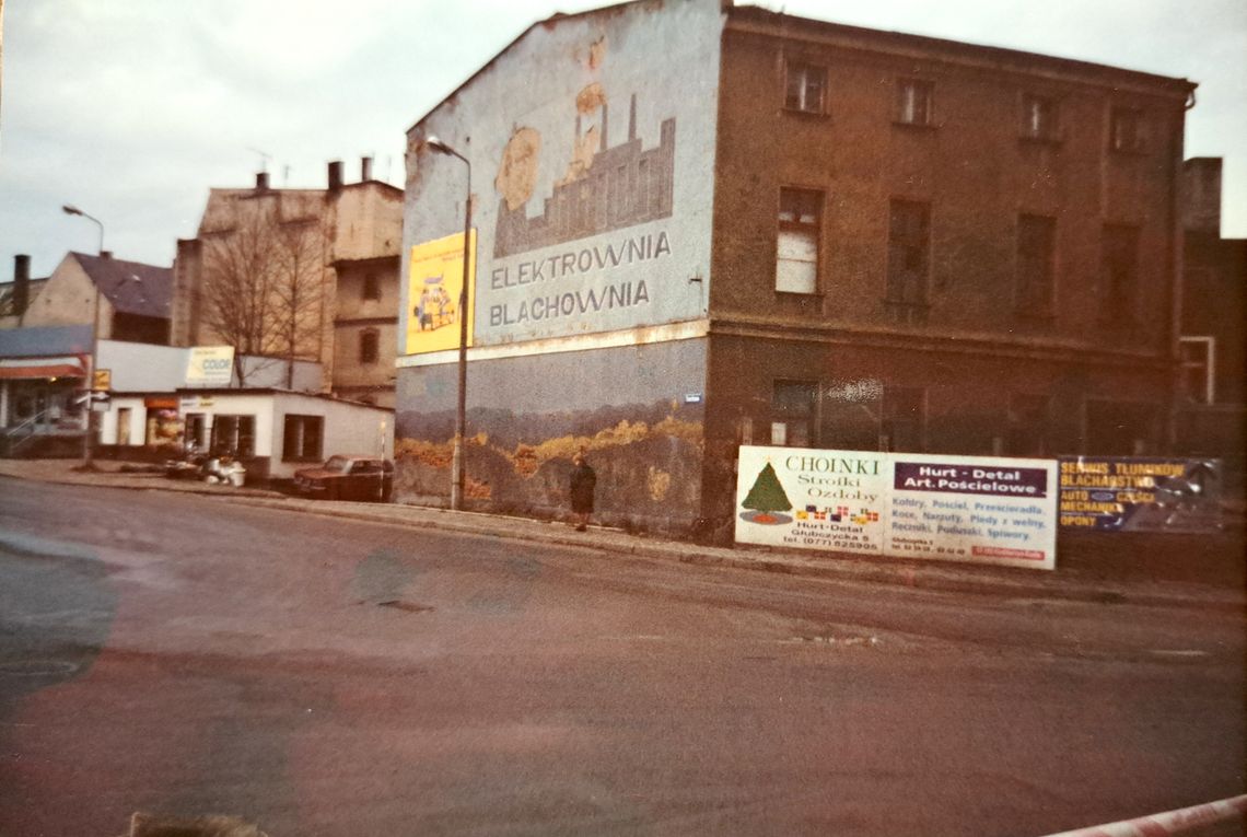 Archiwalna fotka z 1997 roku. Wykonana po wielkim kataklizmie