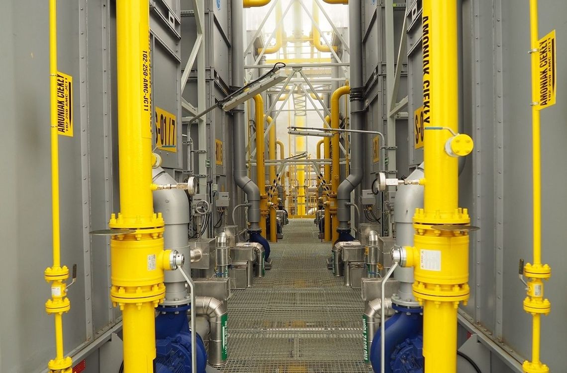 Awaria instalacji do produkcji amoniaku w Grupie Azoty ZAK