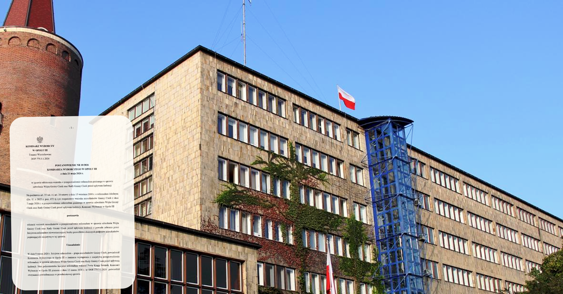 Aż 37 osób bez prawa głosu zatrzymało referendum w gminie Cisek