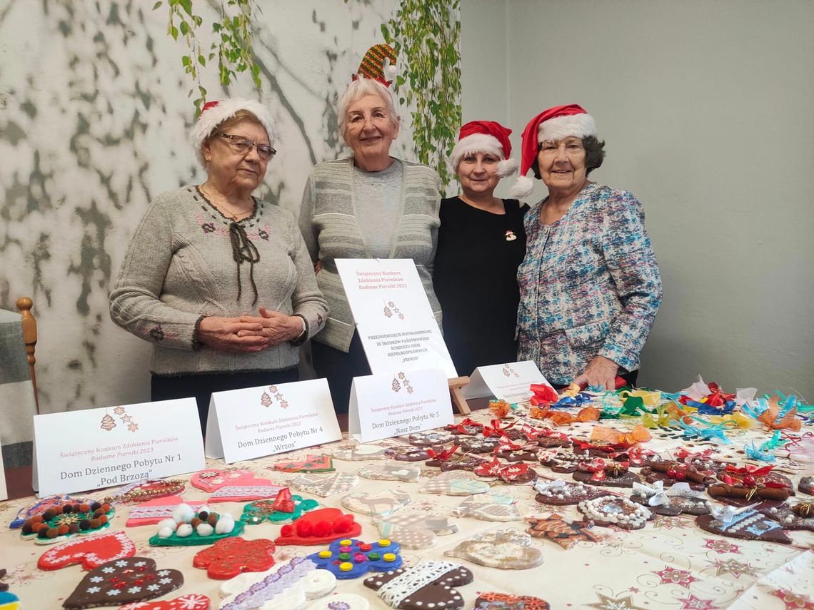 Babcine pierniczki są najlepsze. Przedświąteczna kreatywność seniorów Babcine pierniczki są najlepsze. Przedświąteczna kreatywność seniorów