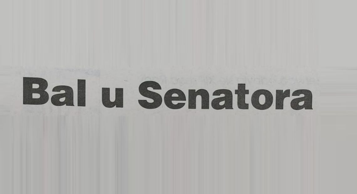 Bal u Senatora