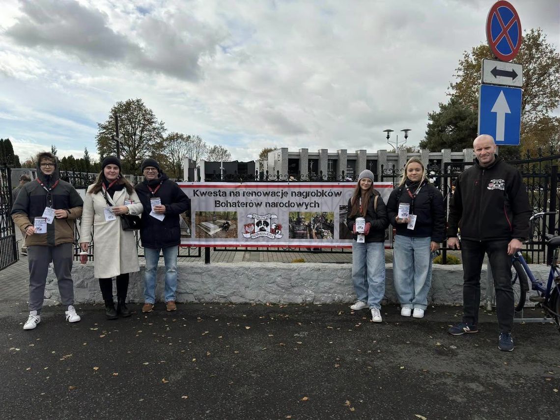 Będą kwestować na cmentarzach w Kędzierzynie-Koźlu. Pieniądze przeznaczą na renowację grobów