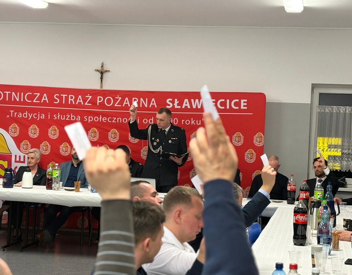 Bez zmian w kierownictwie OSP Sławięcice. Prezesem w dalszym ciągu będzie Mateusz Weisser