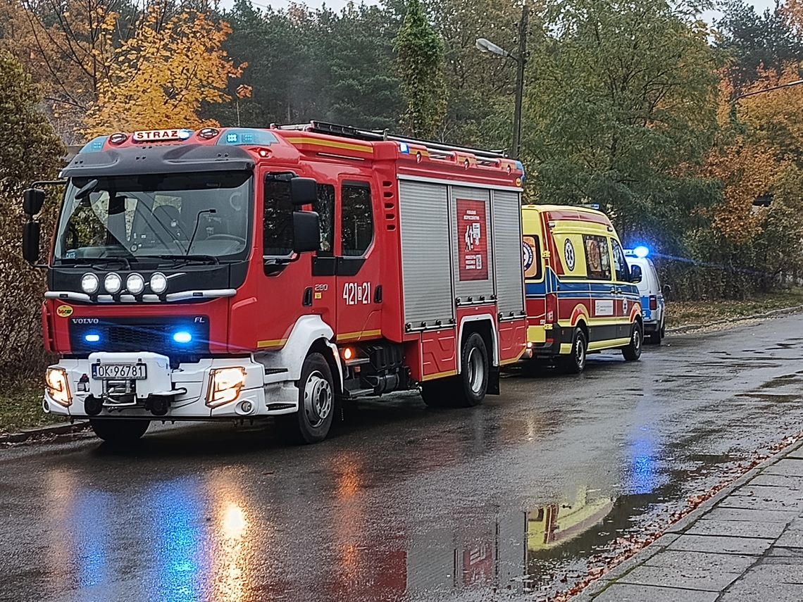Bezdomni rozpalili ogień w piecu. Zadymienie w pustostanie w centrum Kędzierzyna-Koźla Bezdomni rozpalili ogień w piecu. Zadymienie w pustostanie w centrum Kędzierzyna-Koźla