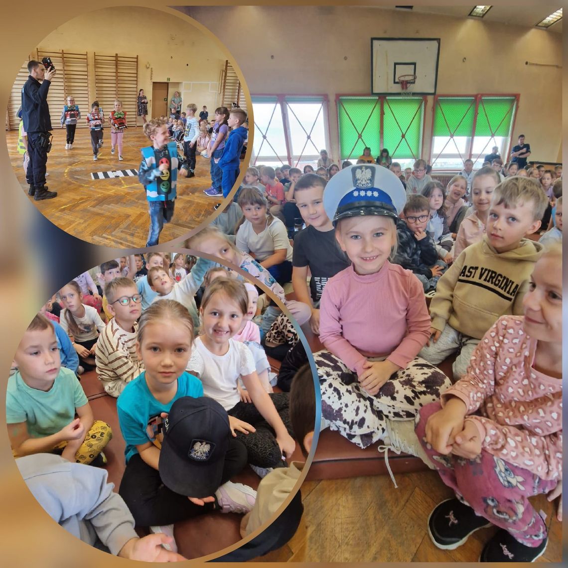 Bezpieczeństwo na drodze tematem spotkania policjantów z dziećmi. ZDJĘCIA