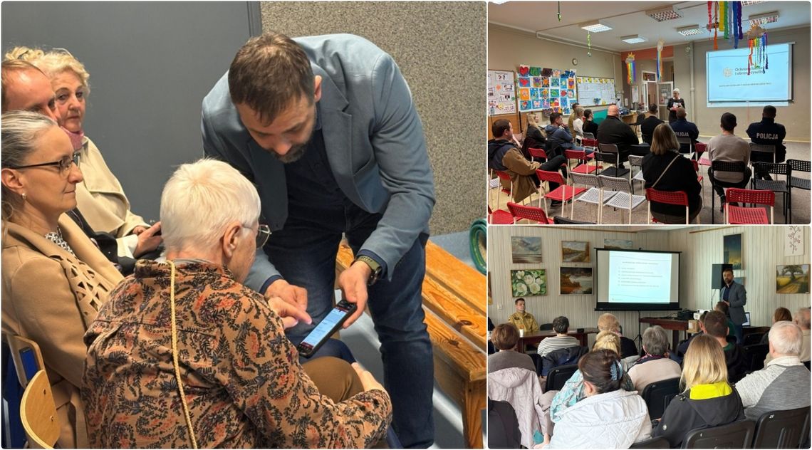 Bezpieczeństwo w praktyce. Mieszkańcy uczą się reagować Bezpieczeństwo w praktyce. Mieszkańcy uczą się reagować