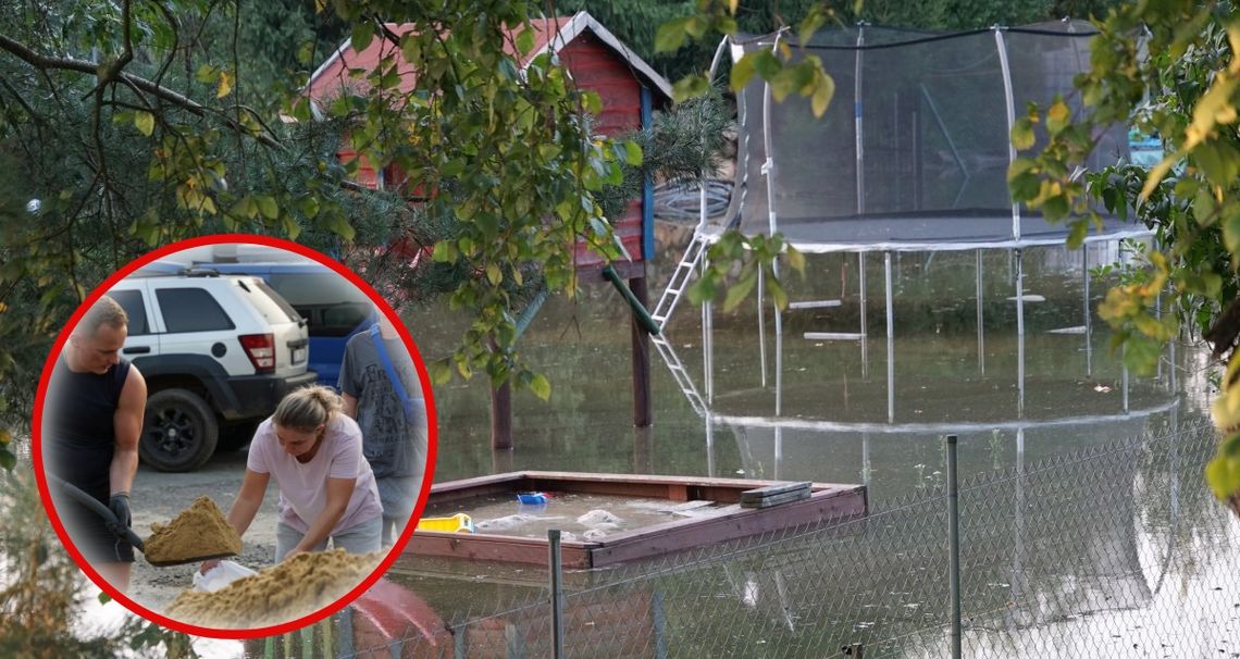 Bronią zagrożonej części Bierawy. Ale to nierówna walka. ZDJĘCIA