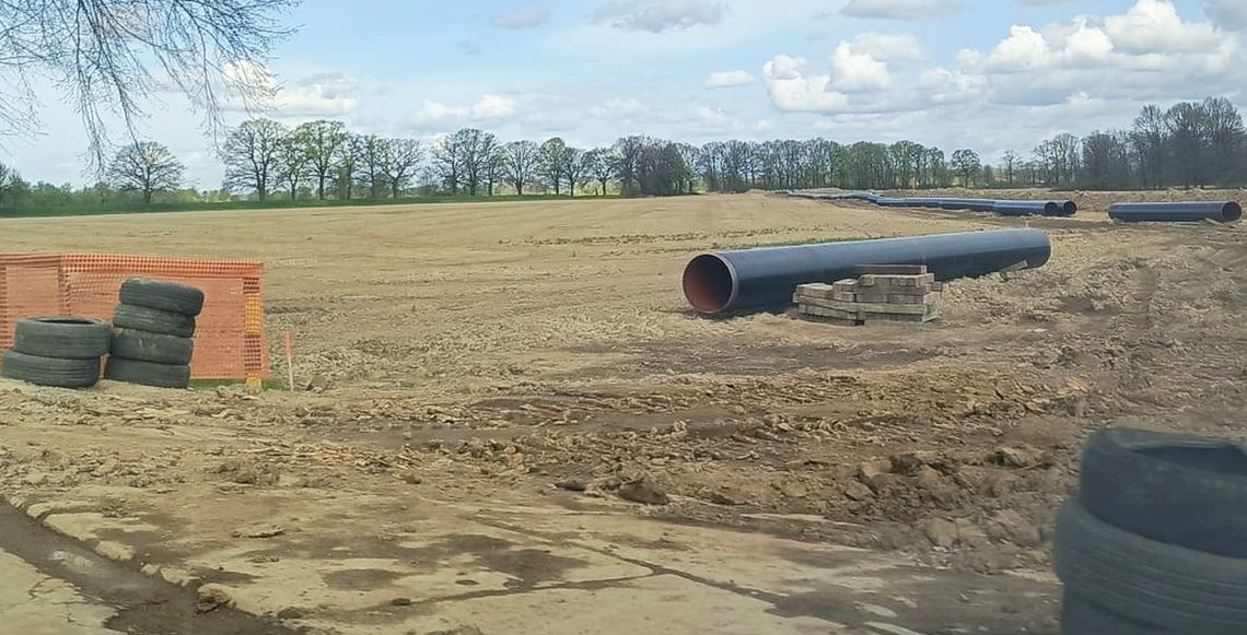 Budowa gazociągu. Zamkną drogę w Cisku