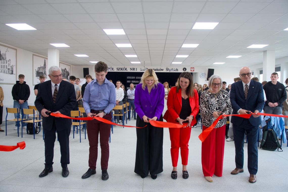 "Budowlanka" może się pochwalić pięknie wyremontowaną aulą. ZDJĘCIA