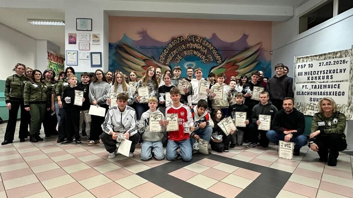 Bunkier, escape room i misja specjalna. Młodzież odkrywała tajemnice Blachowni. ZDJĘCIA