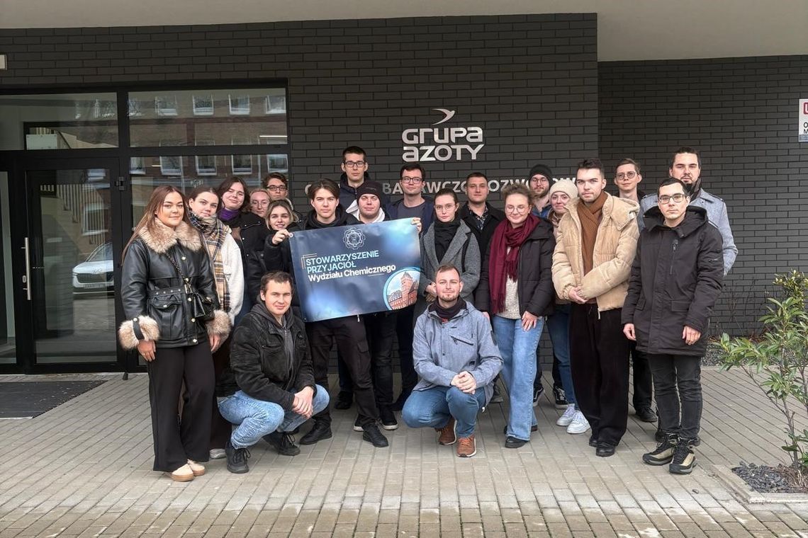 Cenna wizyta gliwickich studentów w Grupie Azoty Kędzierzyn Cenna wizyta gliwickich studentów w Grupie Azoty Kędzierzyn