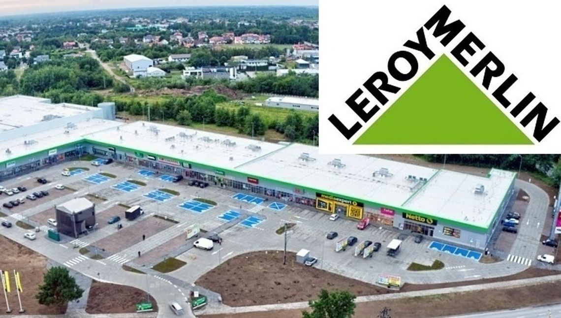 Centrum handlowe ze sklepem Leroy Merlin powstanie przy wjeździe do Koźla