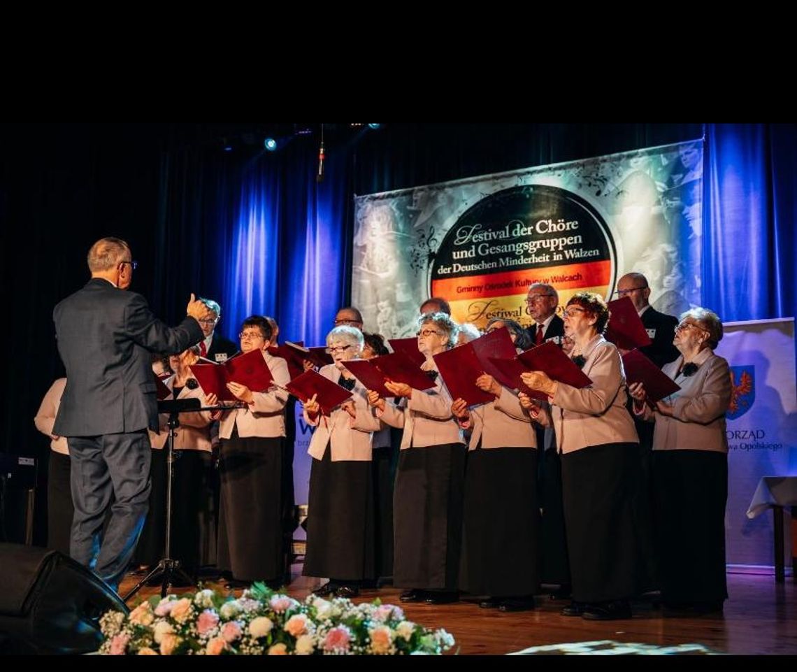 Chór ,,Heimatklang” z Kłodnicy oklaskiwany na festiwalu w Walcach