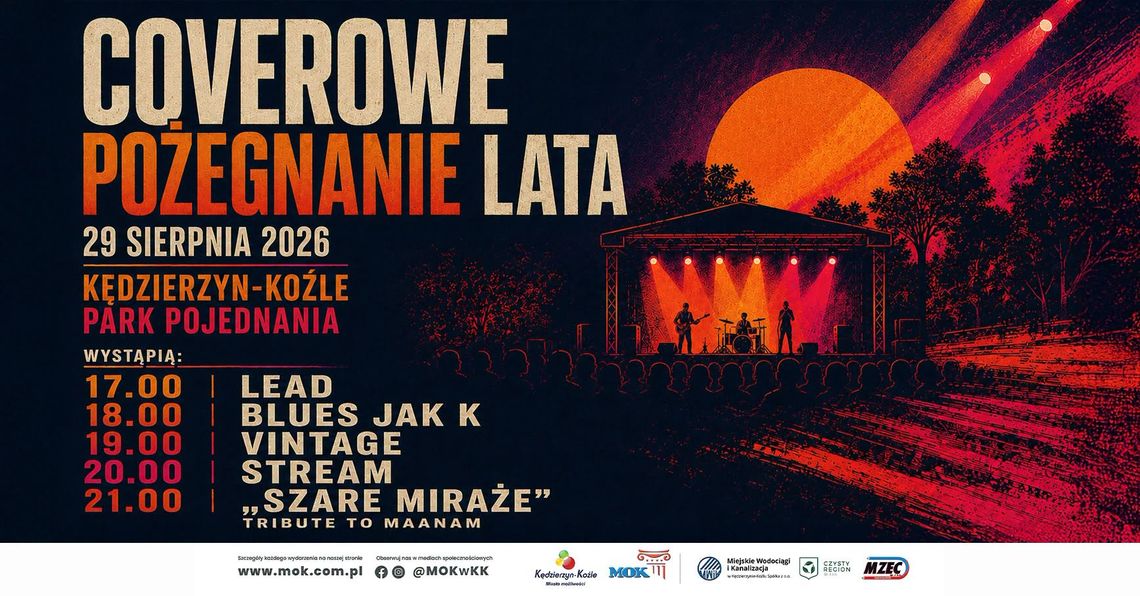 Coverowe pożegnanie lata z Miejskim Ośrodkiem Kultury