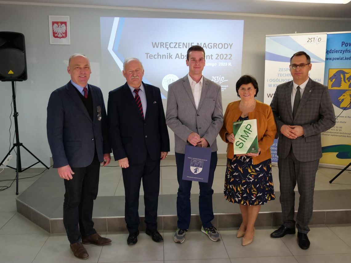 Damian Gnielinski został Technikiem Absolwentem Roku 2022