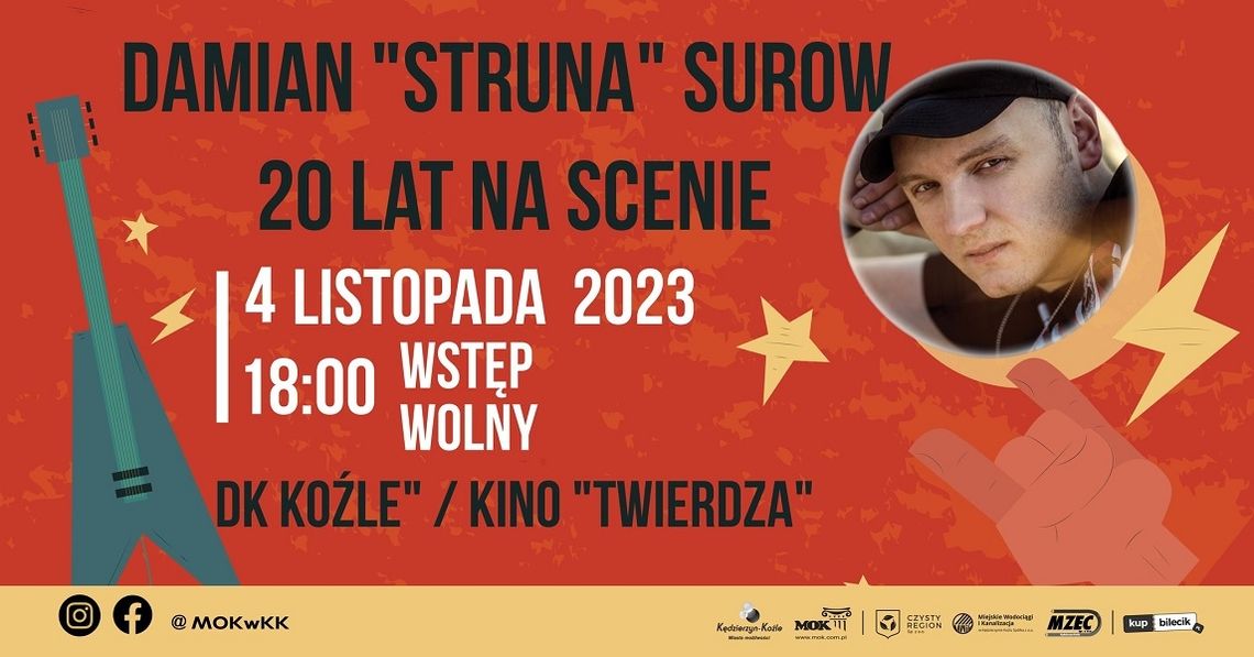 Damian „Struna” Surow. 20 lat na scenie. Koncert jubileuszowy