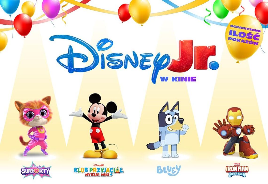 Disney Junior w kinie Helios. Seanse z konkursami dla dzieci