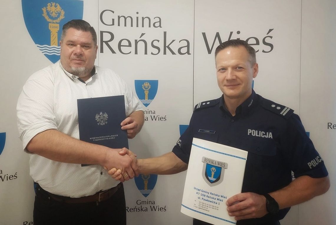 Dodatkowe patrole policji w gminie Reńska Wieś