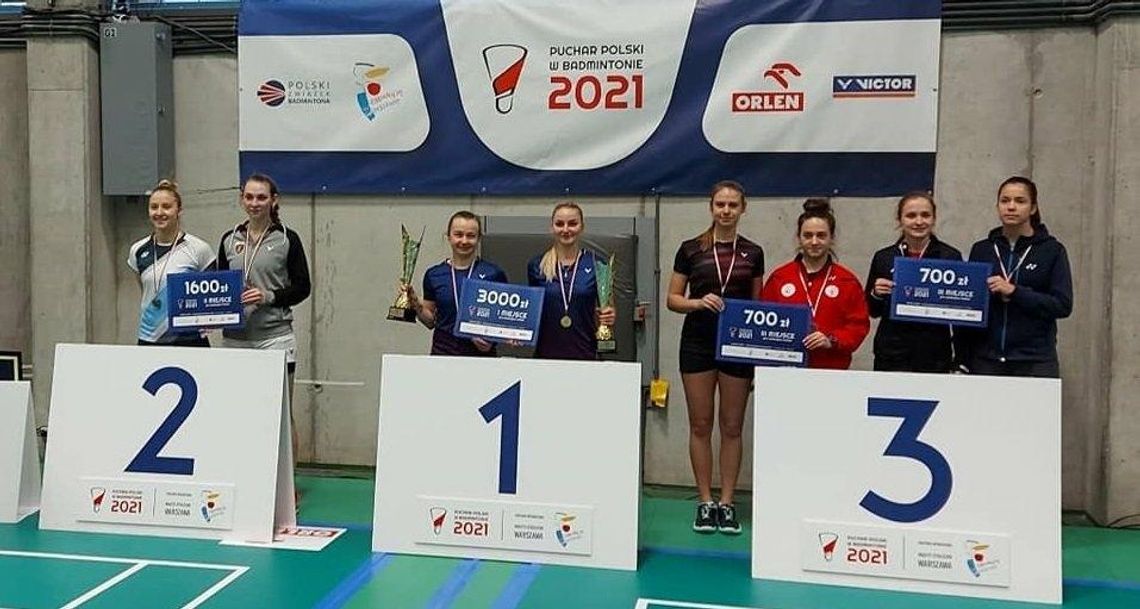 Dominika Kwaśnik zdobyła Puchar Polski w badmintonie
