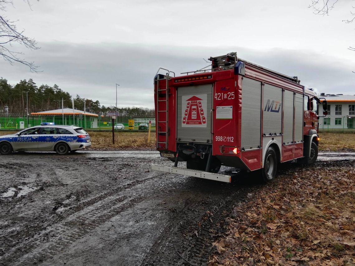 Doszło do rozszczelnienia gazociągu. Interweniowali strażacy