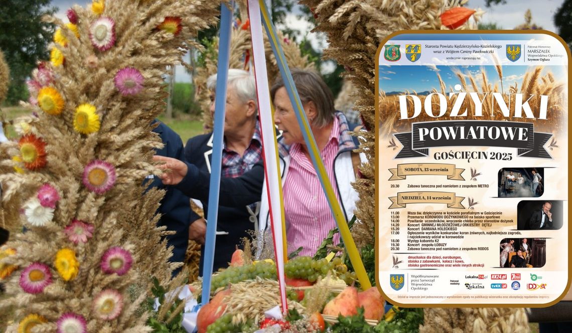 Dożynki Powiatowe w Gościęcinie - wspólne święto plonów