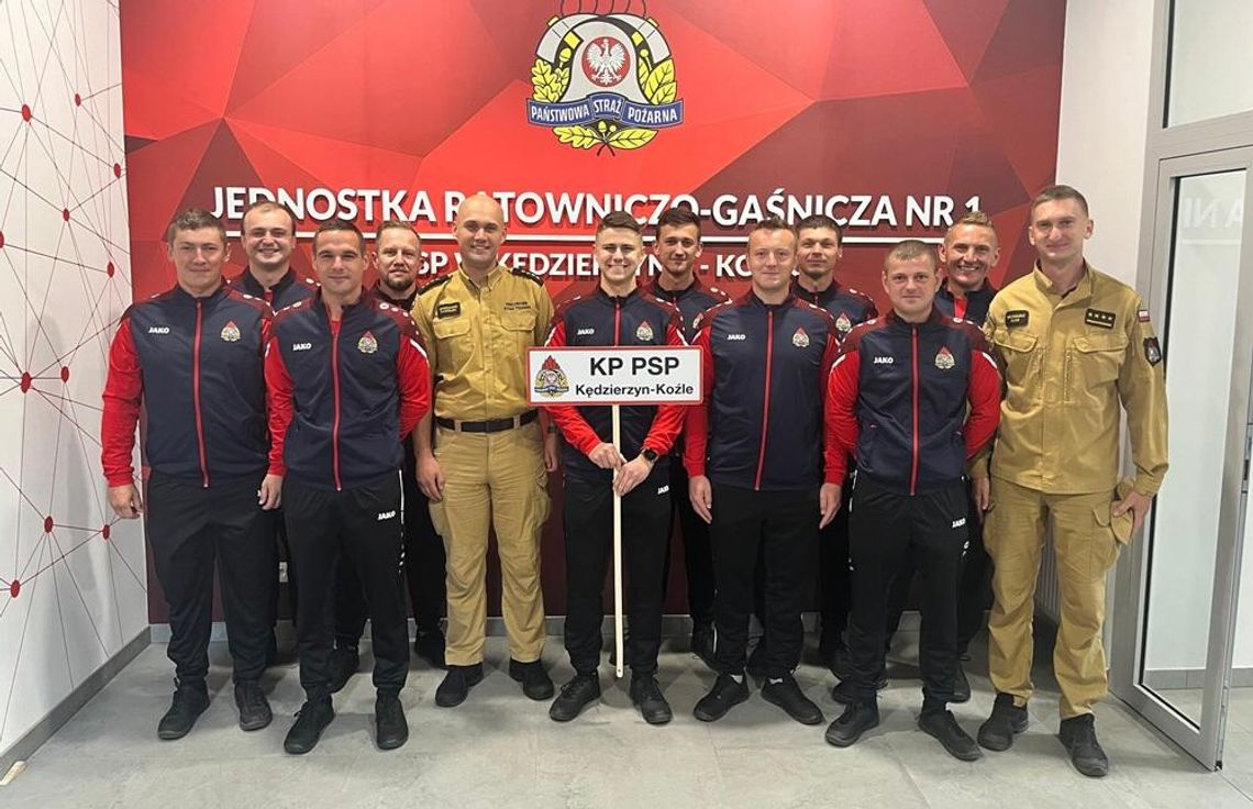 Drużyna KP PSP Kędzierzyn-Koźle na prestiżowych zawodach strażackich