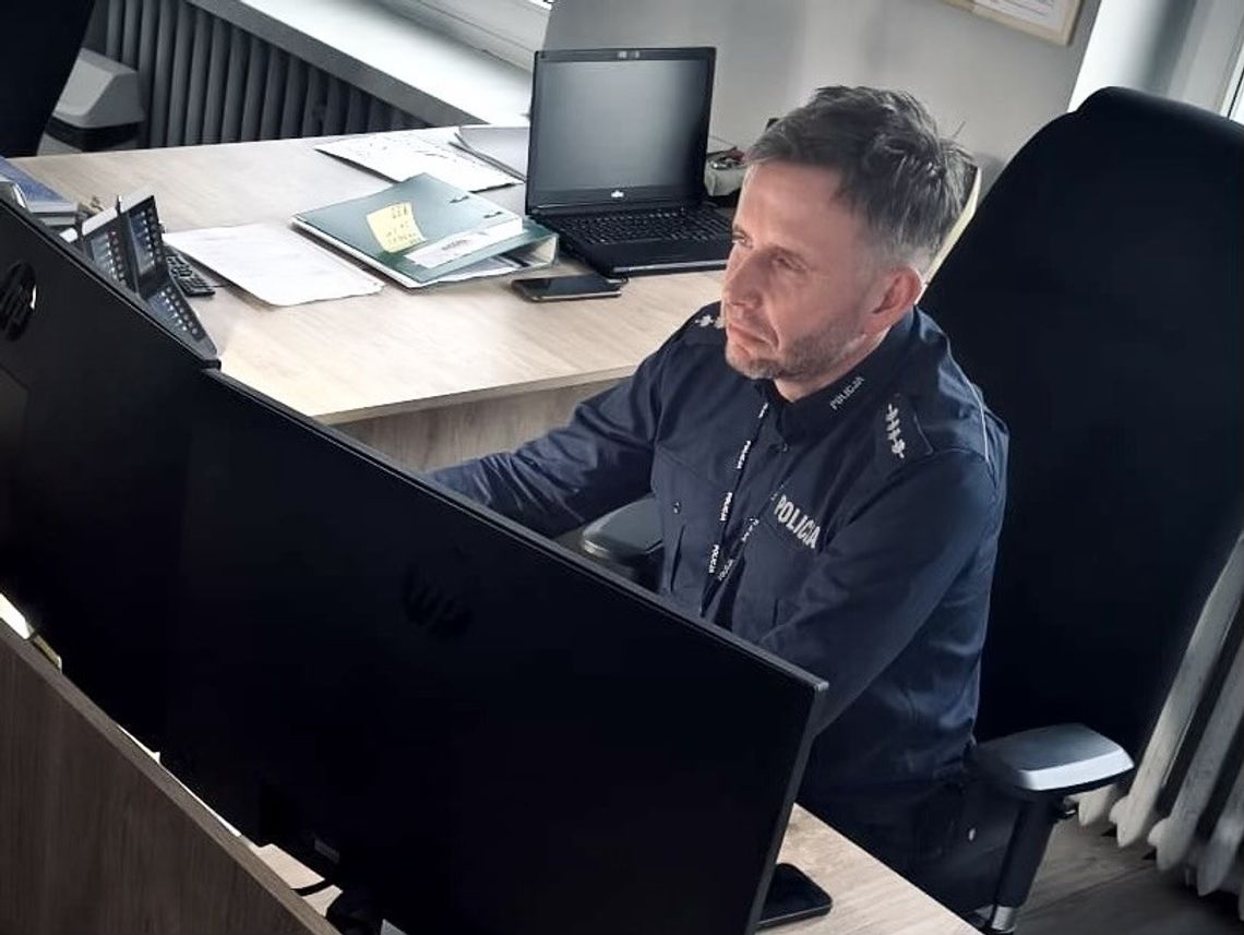Dyżurny z kędzierzyńsko-kozielskiej policji pomógł uratować życie mężczyzny w kryzysie emocjonalnym