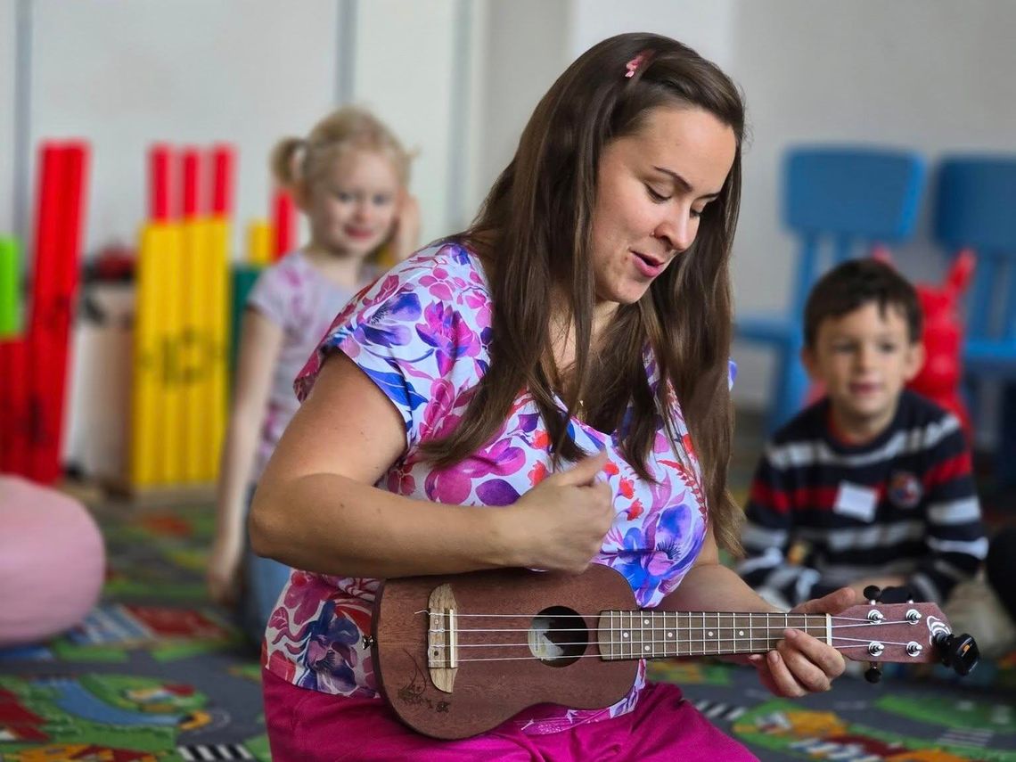 Dzieci z Kędzierzyna-Koźla poznają „dźwięki natury”. ZDJĘCIA Dzieci z Kędzierzyna-Koźla poznają „dźwięki natury”. ZDJĘCIA