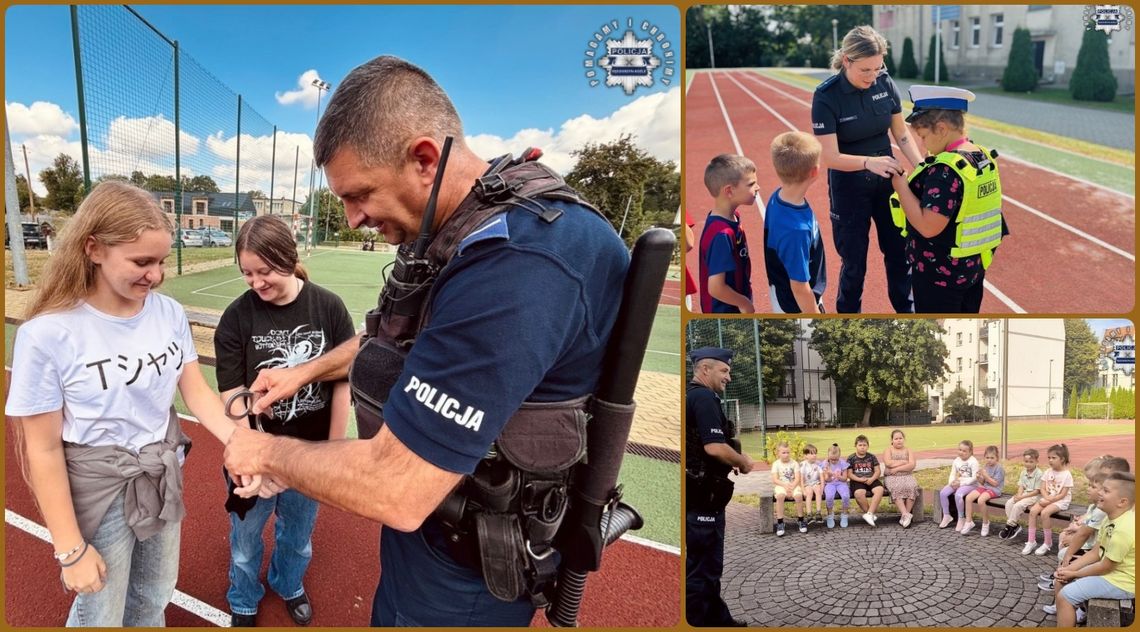 Dzielnicowi z wizytą w szkołach, edukują najmłodszych. ZDJĘCIA