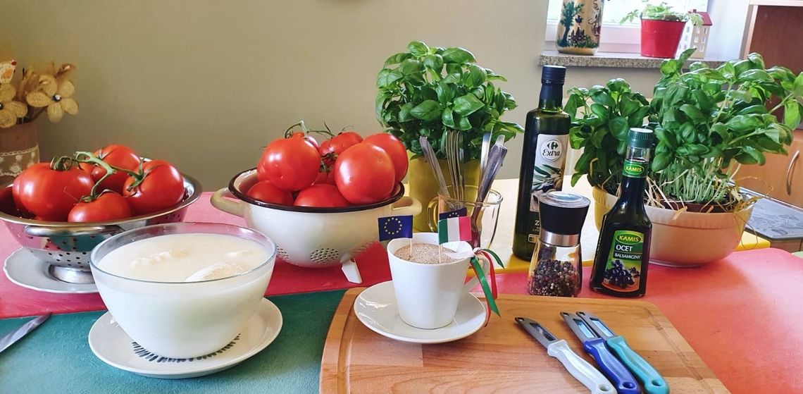 Dzień włoski w Domu Dziennego Pobytu nr 5 w Kędzierzynie-Koźlu