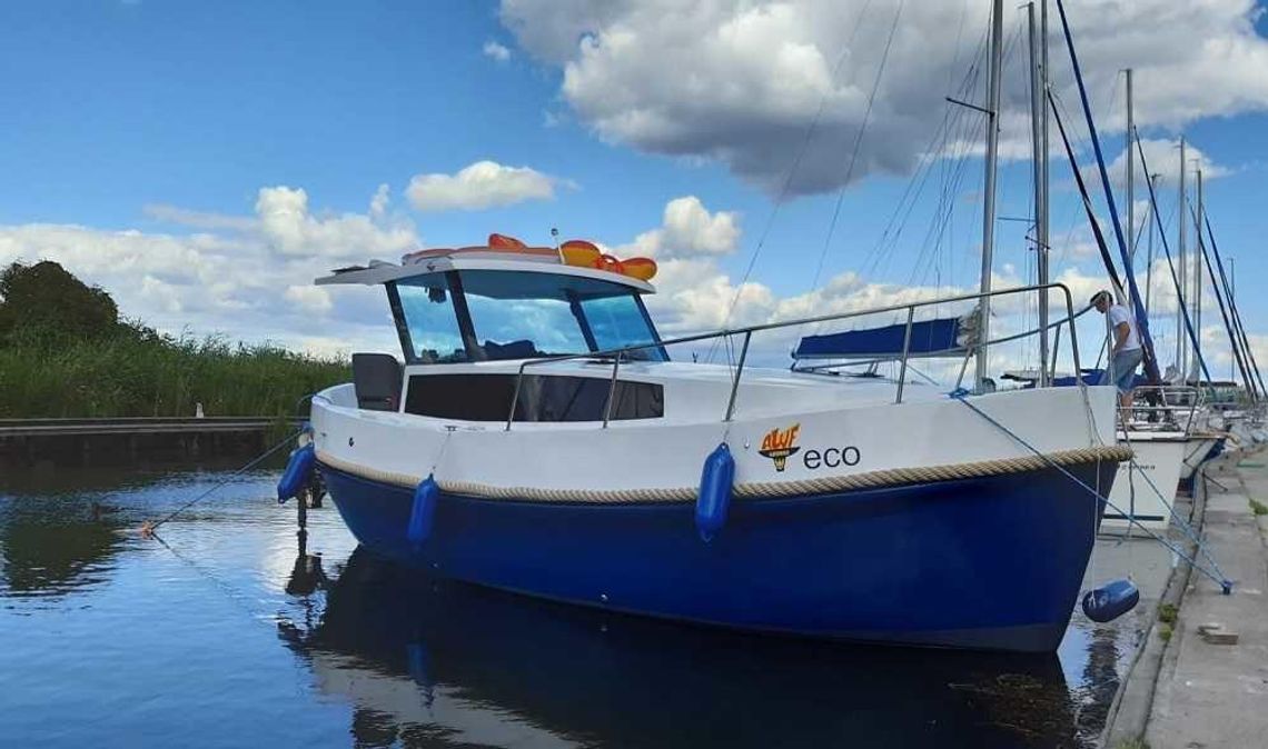 Ekologiczny jacht popłynie Odrą. Ciekawą łódź będzie można zobaczyć w Koźlu