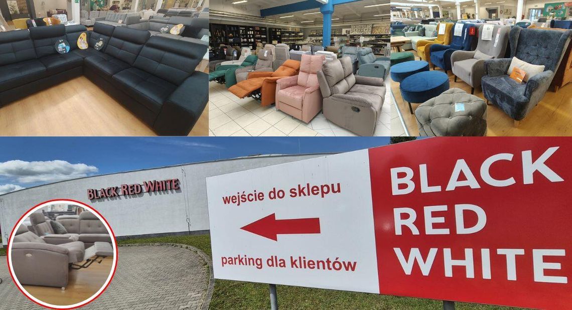 Ergonomia w salonie – jak wybrać idealną sofę i fotel? Poznaj ofertę Black Red White w Kędzierzynie