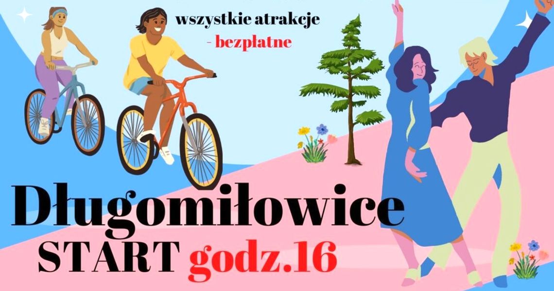 Festyn integracyjny przy ścieżce rowerowej w Długomiłowicach