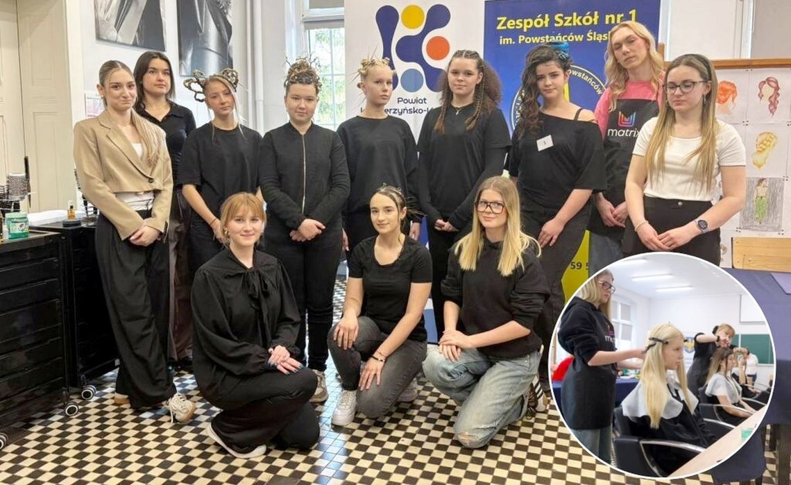 Fryzjerskie talenty na najwyższym poziomie. Wielki sukces uczennicy ZS nr 1 w finale wojewódzkim. ZDJĘCIA