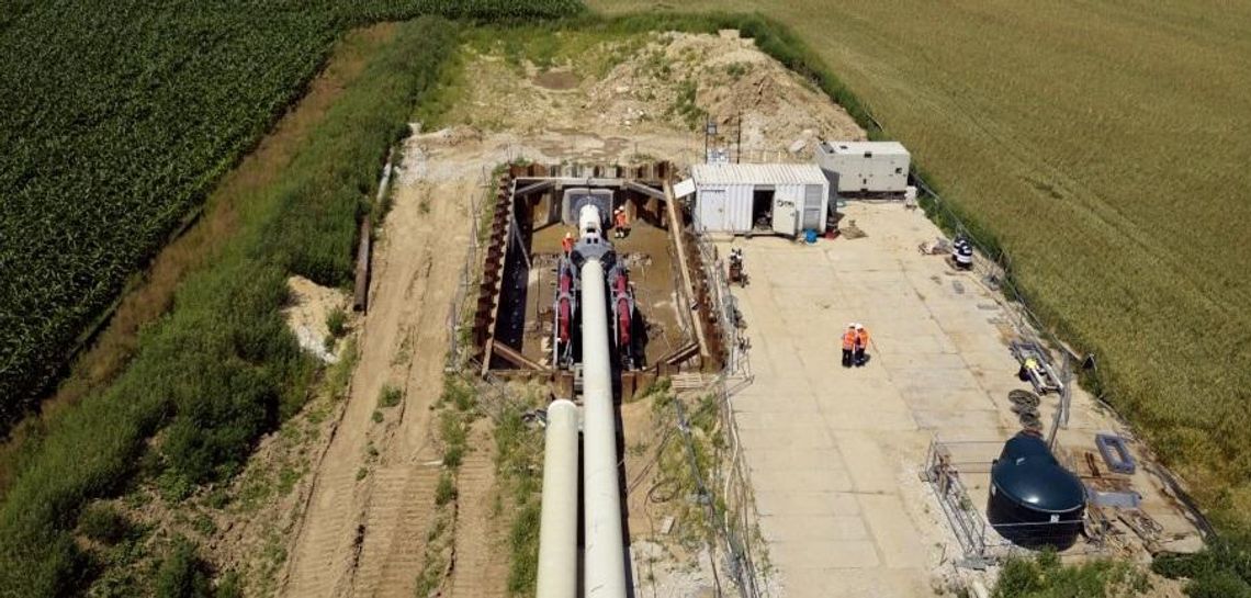 GAZ-SYSTEM zakończył budowę kolejnego odcinka Korytarza Północ-Południe