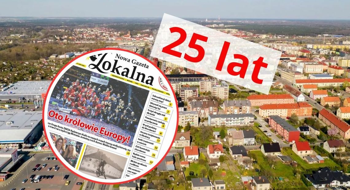 Gazeta Lokalna z Kędzierzyna-Koźla ma już 25 lat!