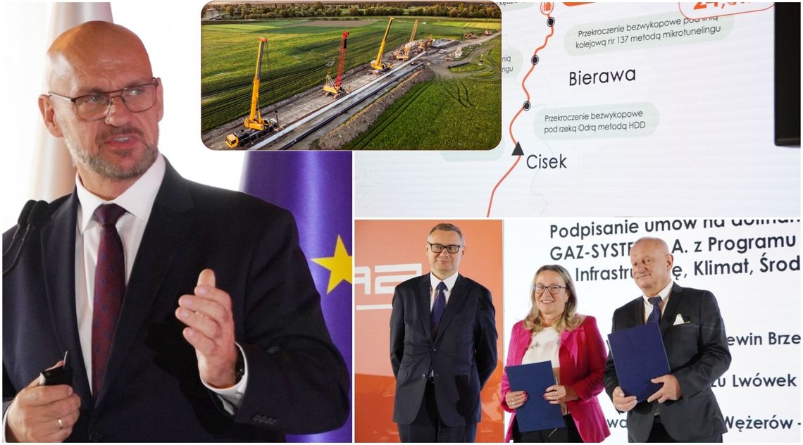 Gazociąg Kędzierzyn-Koźle - Racibórz ukończony pół roku przed czasem. ZDJĘCIA Gazociąg Kędzierzyn-Koźle - Racibórz ukończony pół roku przed czasem. ZDJĘCIA