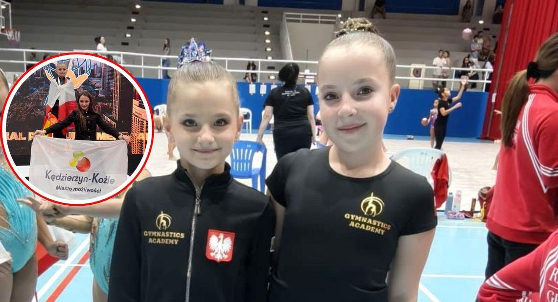 Gimnastyczki z Kędzierzyna-Koźla ze złotem i srebrem na międzynarodowych zawodach w Dubaju
