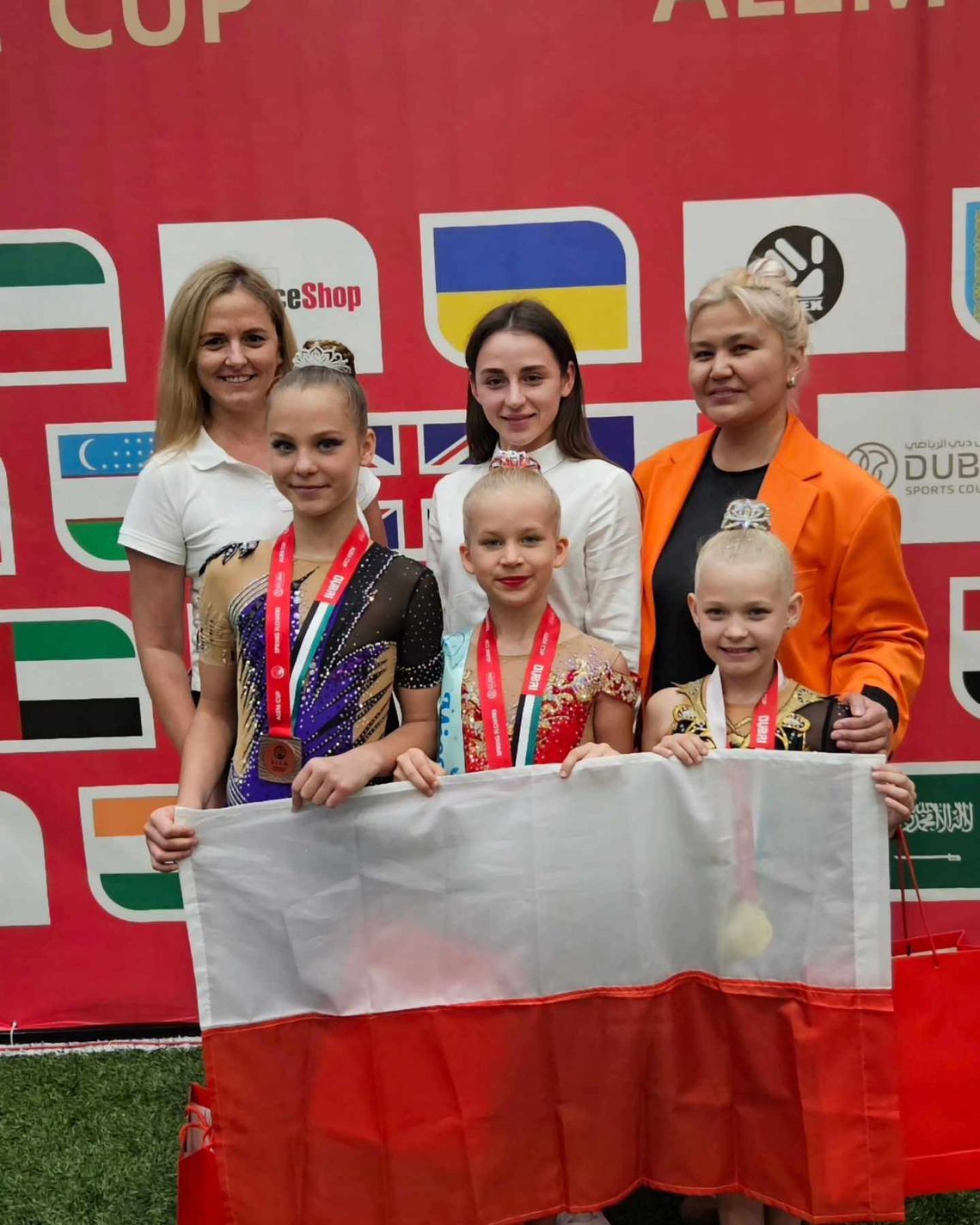 Gimnastyczki zdobyły w Dubaju trzy pierwsze miejsca Gimnastyczki zdobyły w Dubaju trzy pierwsze miejsca