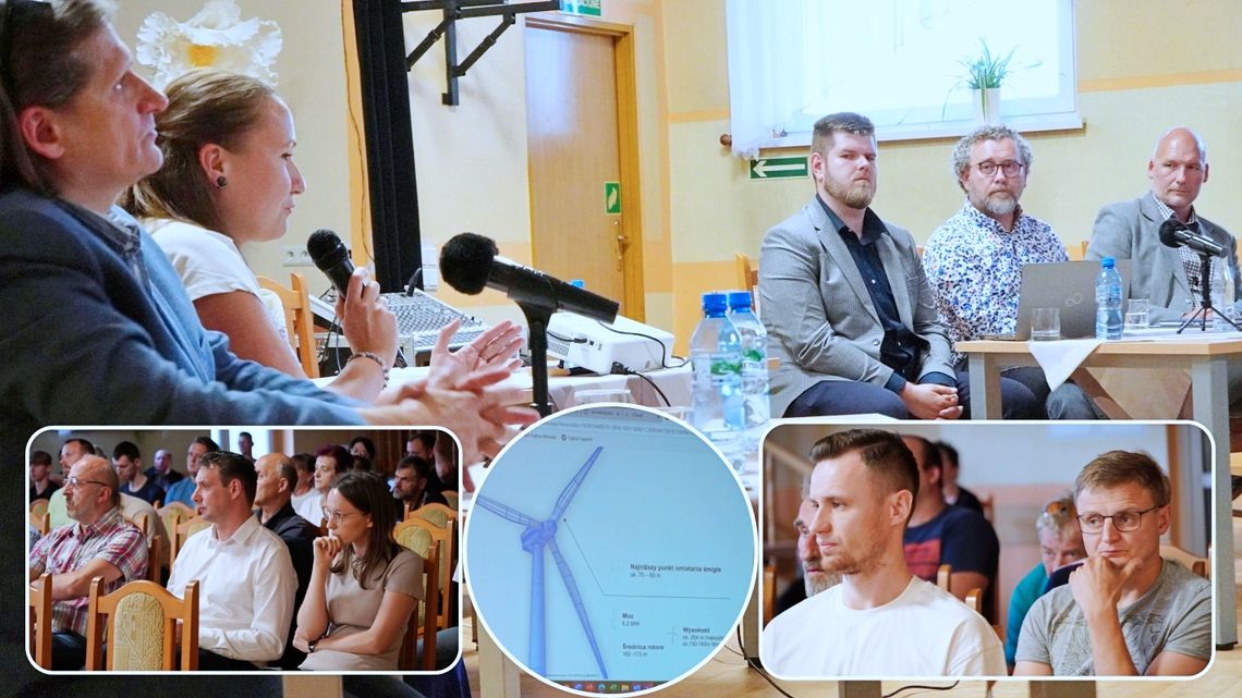 Gmina Cisek konsultuje budowę farmy wiatrowej. Była debata, teraz czas na ankiety