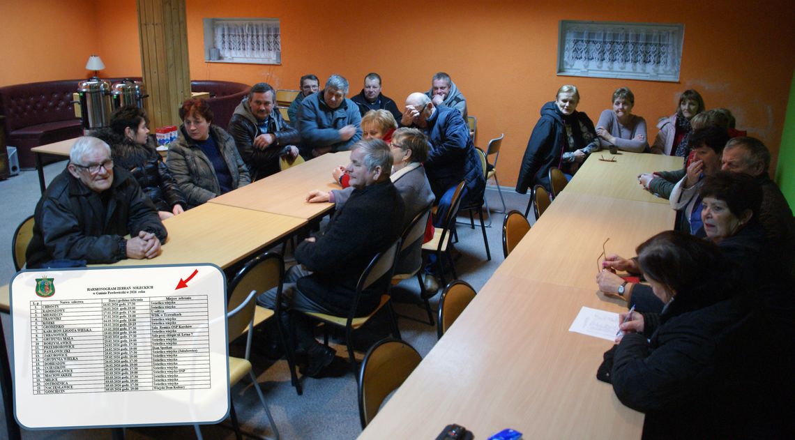 Gmina Pawłowiczki ogłosiła harmonogram zebrań sołeckich na 2026 rok