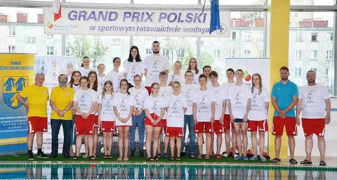 Grand Prix Polski w ratownictwie wodnym. MUKS WOPR Kędzierzyn-Koźle znów pokazał klasę