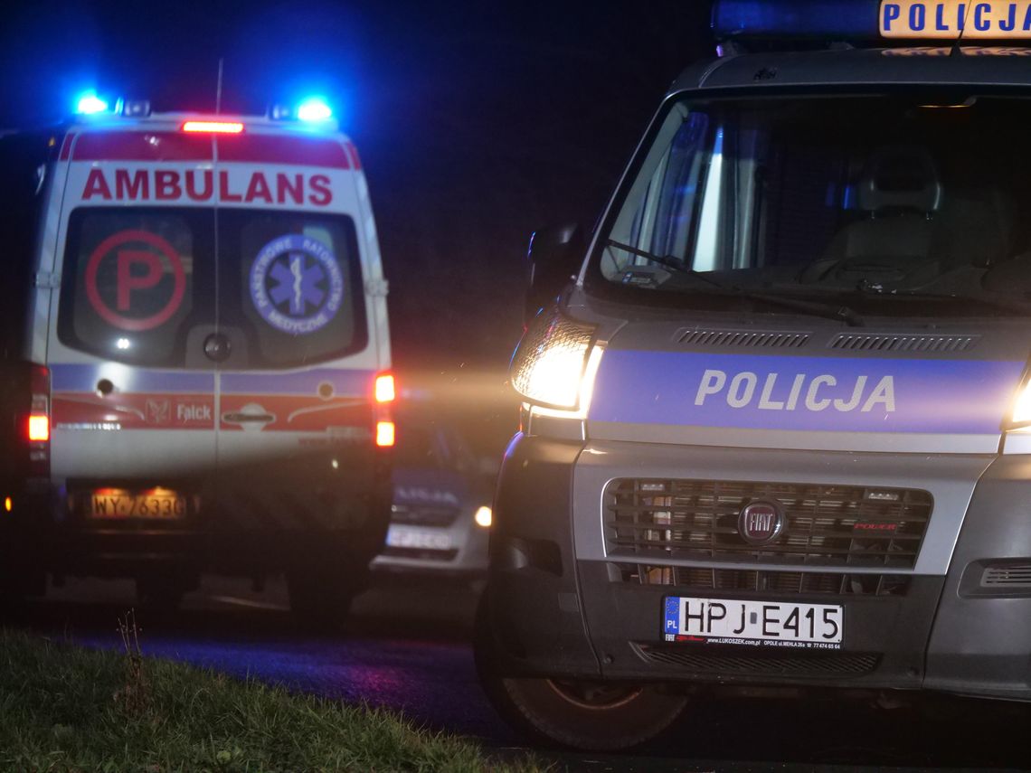 Groźne zdarzenie na przejściu dla pieszych. 21-latek potrącił 60-letnią kobietę