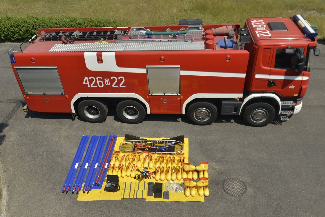 Grupa Azoty Kędzierzyn zyskała specjalistyczny sprzęt ratowniczy i ochronny. ZDJĘCIA Grupa Azoty Kędzierzyn zyskała specjalistyczny sprzęt ratowniczy i ochronny. ZDJĘCIA
