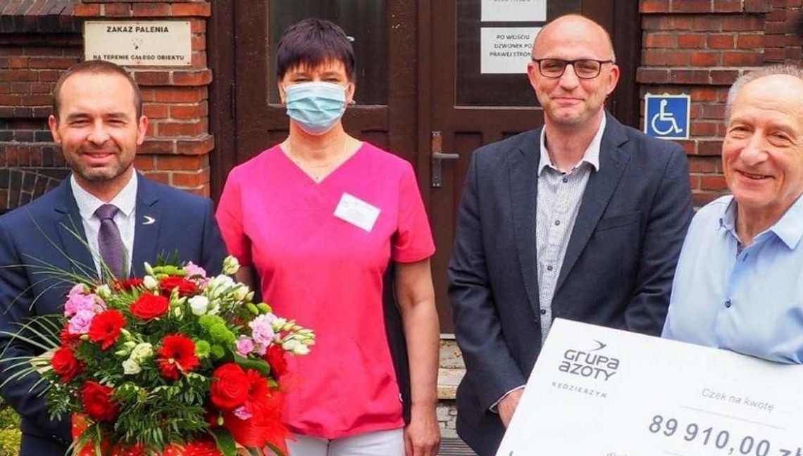 Grupa Azoty ZAK SA wsparła kolejny szpital